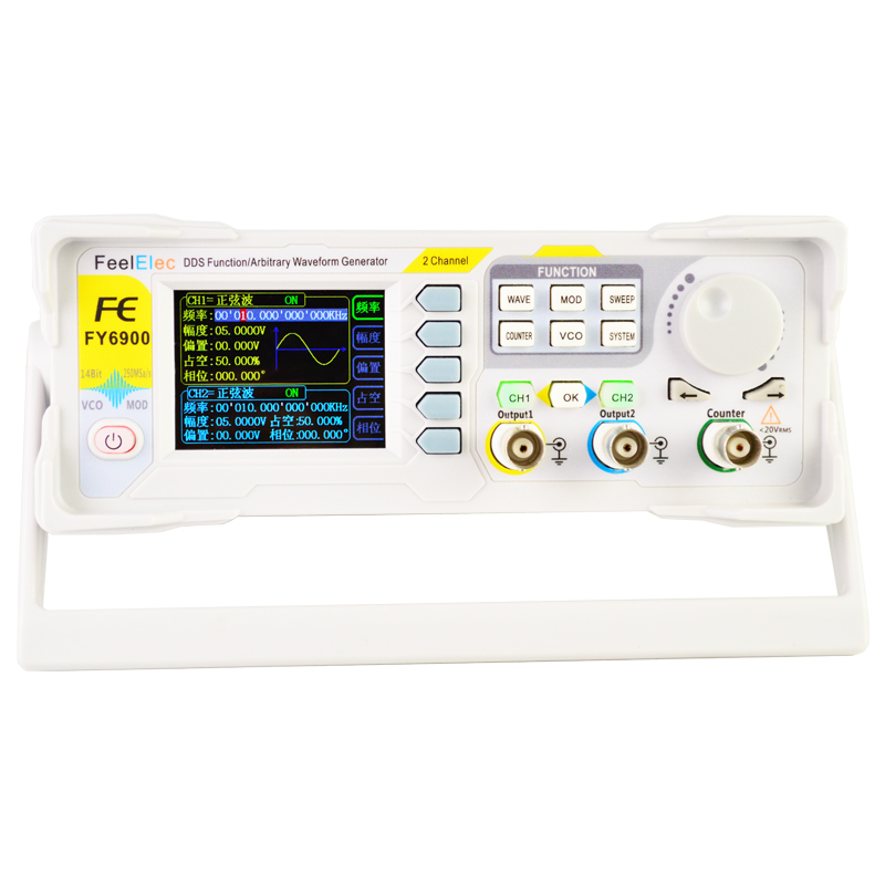 Dual Channel Arbitrary Waveform Function Generator 60Mhz - مولد إشارات موجية عشوائية ثنائي القناة
