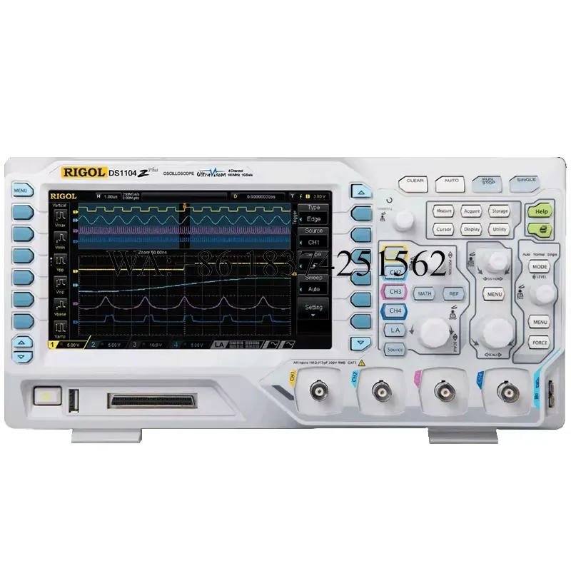 Digital Storage Oscilloscope 4 Channel 100Mhz - جهاز قياس الذبذبات الرقمي DS1104Z Plus