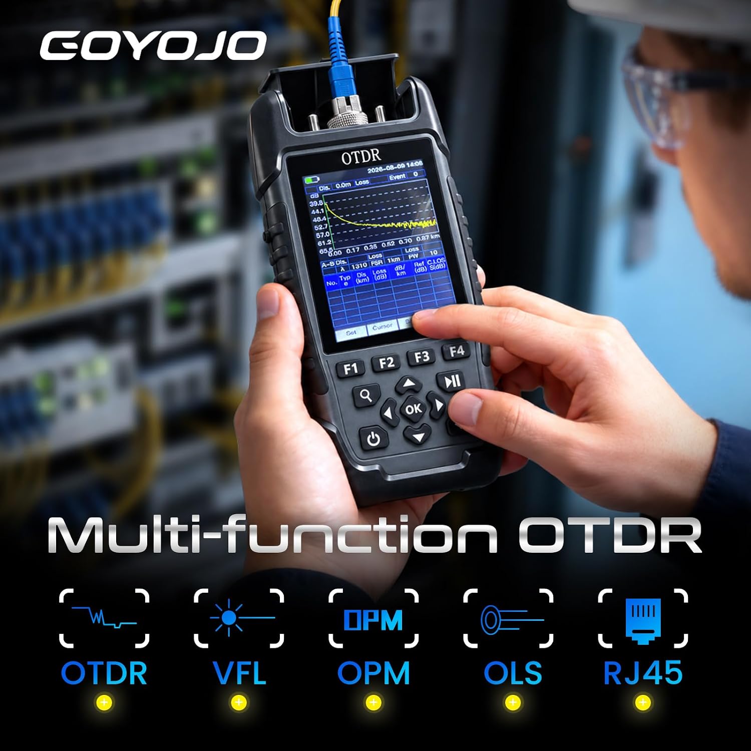 Optical Time Domain Reflectometer Otdr 1310 1550Nm - جهاز قياس الانعكاس الضوئي في المجال