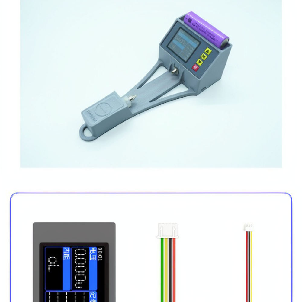 جهاز فحص فعال لمقاومة البطارية - مراجعة Battery Internal Resistance Tester Four Wire وسعره