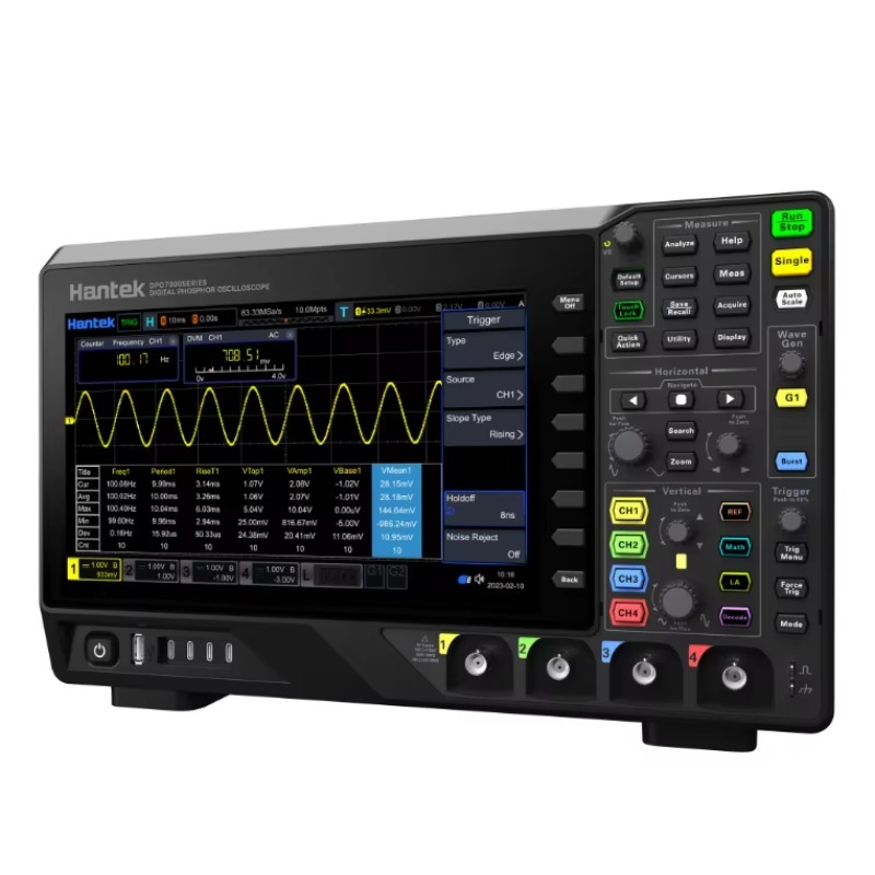 جهاز قياس الإشارة الرقمي DPO71 - مراجعة Digital Storage Oscilloscope 4 Channel 100Mhz وسعره
