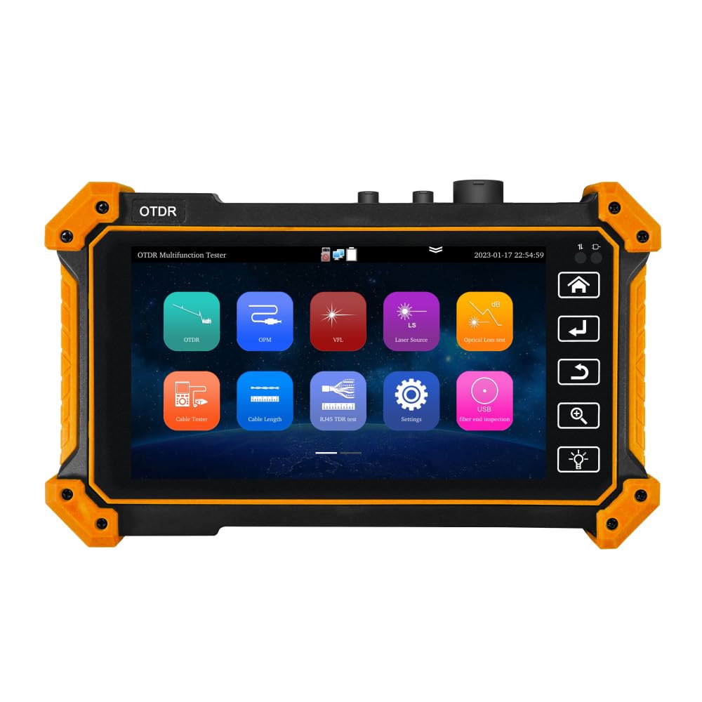 جهاز اختبار الألياف البصرية OT - مراجعة Optical Time Domain Reflectometer Otdr 1310 1550Nm وسعره