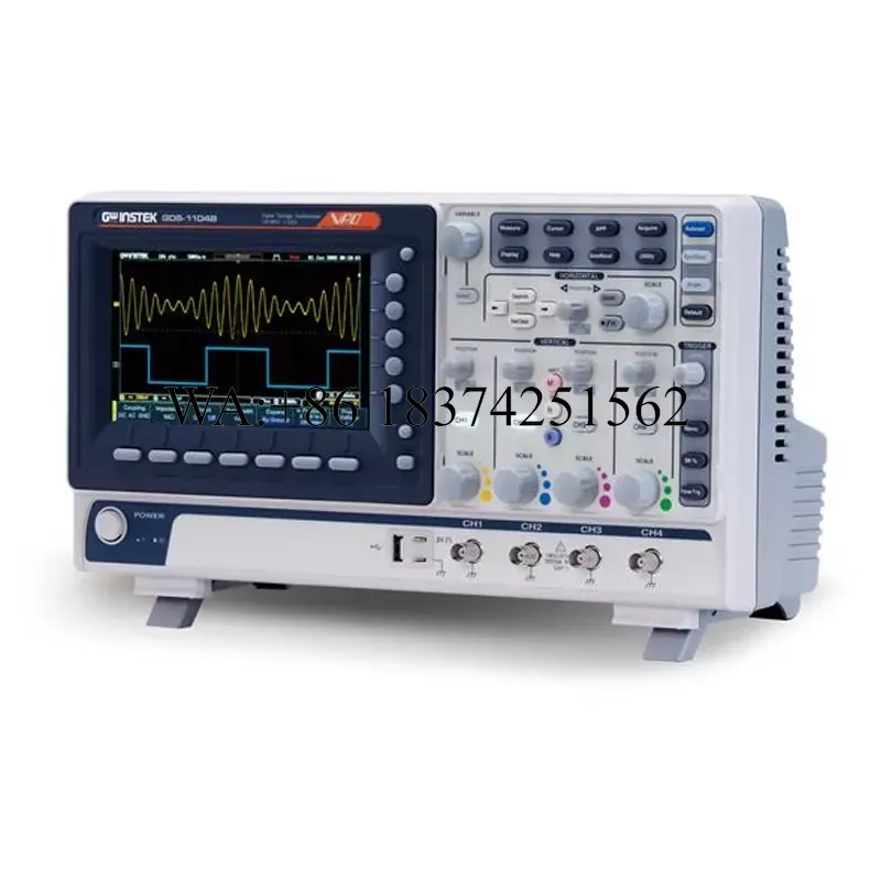 جهاز قياس الإشارة الرقمي ذو 4  - مراجعة Digital Storage Oscilloscope 4 Channel 100Mhz وسعره