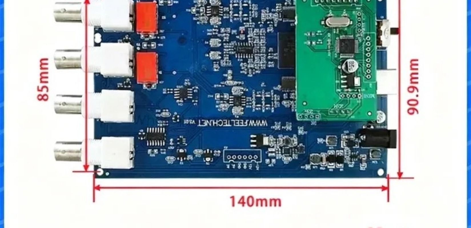 مولد إشارات بوظيفة DDS ثنائية  - مراجعة Dual Channel Arbitrary Waveform Function Generator 60Mhz وسعره